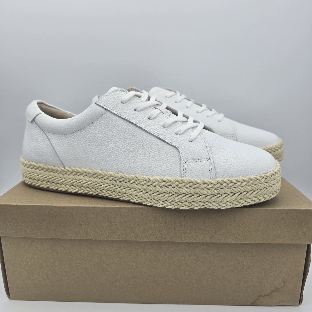 NIB Lucky Brand Coilin Espadrille Sneakers, Women's 9.5M, Natural